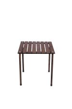 BAG THE JOY AHŞAP KATLANIR RULO KAMP MASASI / ANTRASİT (50*50*50) - Görsel 4