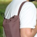 BAG THE JOY AHŞAP KATLANIR MASA SANDALYE SETİ – KAHVERENGİ - TURUNCU -50*50*50 - Görsel 9