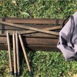 BAG THE JOY AHŞAP KATLANIR RULO KAMP MASASI / ANTRASİT (70*70*40) - Görsel 8