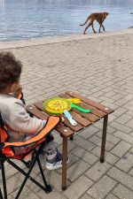 BAG THE JOY AHŞAP KATLANIR RULO KAMP MASASI / KAHVERENGİ (40*40*40) - Görsel 8
