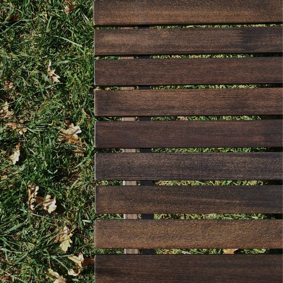 BAG THE JOY AHŞAP KATLANIR MASA SANDALYE SETİ – ANTRASİT – SU YEŞİLİ – 70*70*55cm - Görsel 7