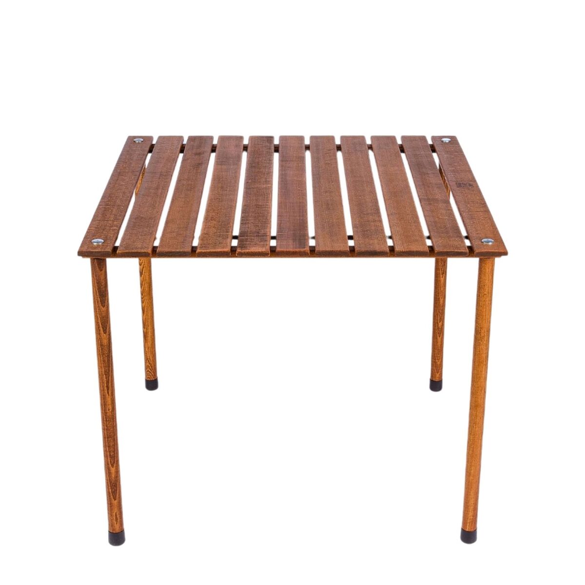 BAG THE JOY AHŞAP KATLANIR MASA SANDALYE SETİ – KAHVERENGİ - LACİVERT - 70*70*55 - Görsel 7