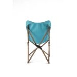 BAG THE JOY AHŞAP KATLANIR MASA SANDALYE SETİ – ANTRASİT- TURKUAZ -60*60*55 - Görsel 12