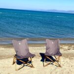 BAG THE JOY KATLANIR AHŞAP KAMP ve BAHÇE SANDALYESİ – KAHVERENGİ İSKELET - KOYU GRİ KILIF - Görsel 7