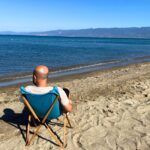 BAG THE JOY AHŞAP KATLANIR MASA SANDALYE SETİ – KAHVERENGİ- TURKUAZ - 70*70*55 - Görsel 17