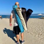 BAG THE JOY AHŞAP KATLANIR MASA SANDALYE SETİ – ANTRASİT- TURKUAZ -60*60*55 - Görsel 8