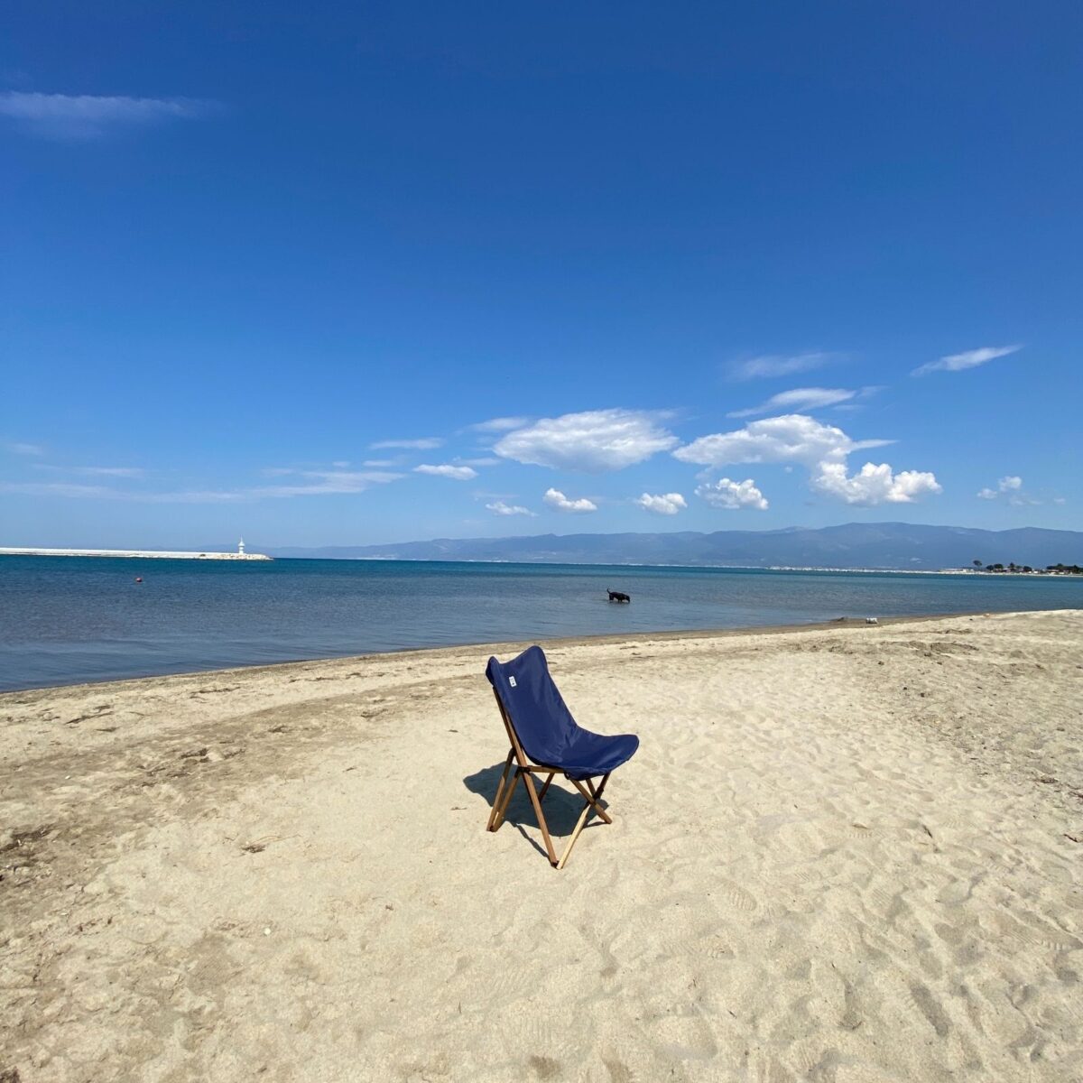 BAG THE JOY AHŞAP KATLANIR MASA SANDALYE SETİ – KAHVERENGİ - LACİVERT - 70*70*55 - Görsel 13