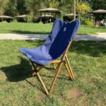 BAG THE JOY AHŞAP KATLANIR MASA SANDALYE SETİ – KAHVERENGİ - LACİVERT - 70*70*55 - Görsel 15