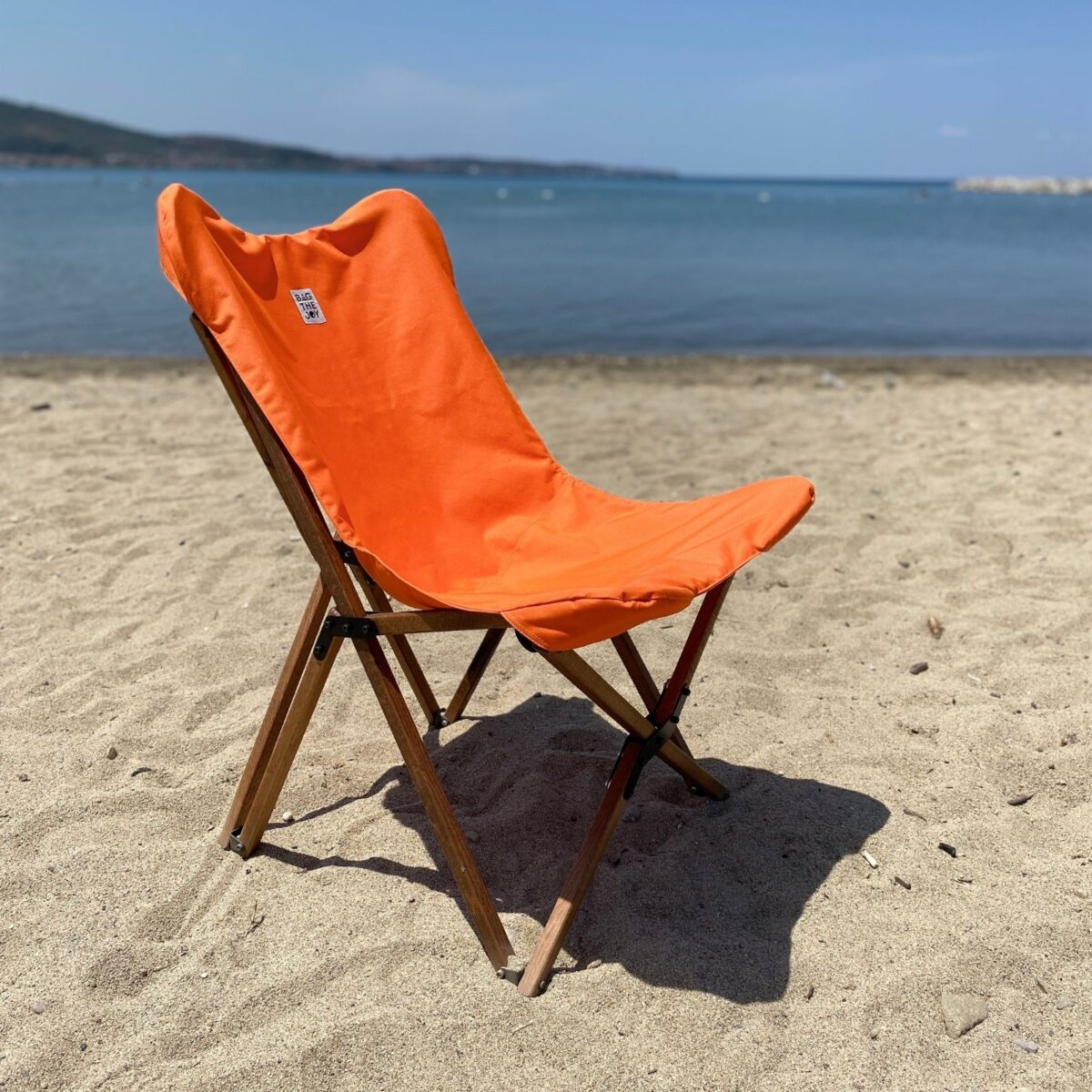 BAG THE JOY AHŞAP KATLANIR MASA SANDALYE SETİ – KAHVERENGİ - TURUNCU - 70*70*55 - Görsel 15