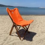 BAG THE JOY AHŞAP KATLANIR MASA SANDALYE SETİ – KAHVERENGİ - TURUNCU - 70*70*55 - Görsel 15