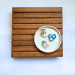 Leftover - Kahverengi Masif Ahşap Dilimli El Yapımı Sunum Altlığı, Nihale