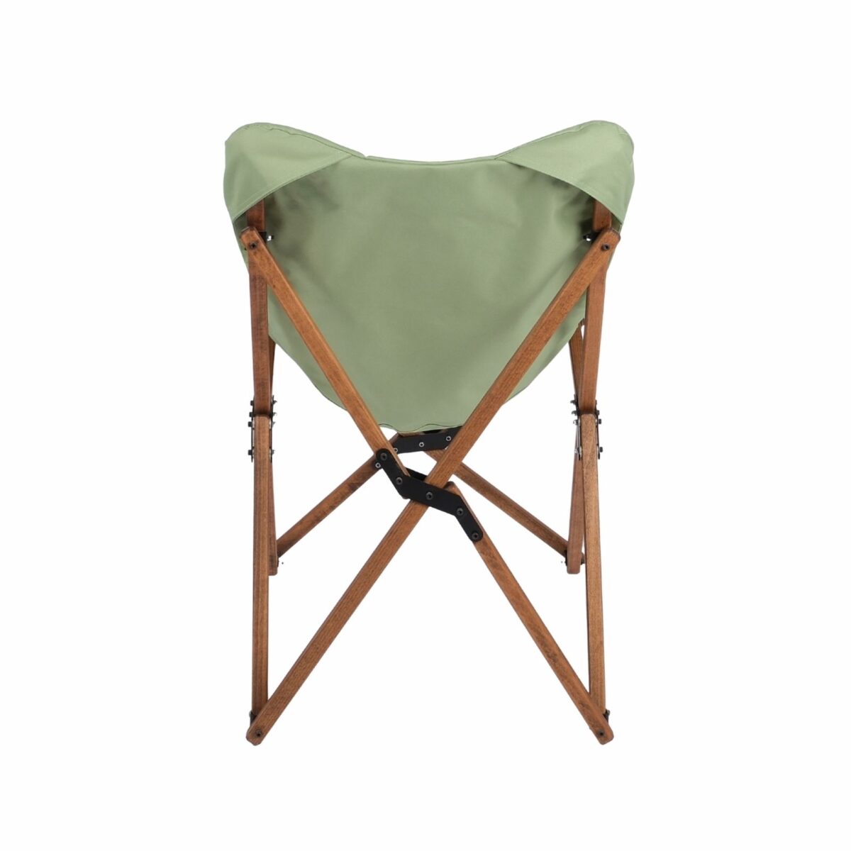 BAG THE JOY AHŞAP KATLANIR MASA SANDALYE SETİ – KAHVERENGİ – SU YEŞİLİ – 60*60*55cm - Görsel 11