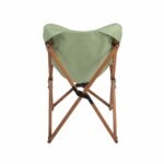 BAG THE JOY AHŞAP KATLANIR MASA SANDALYE SETİ – KAHVERENGİ – SU YEŞİLİ – 60*60*55cm - Görsel 11