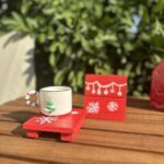 Yılbaşı Hediyesi - 2'li Bardak Altlığı - 4