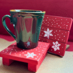 Leftover - Yılbaşı Hediyesi - 2'li Bardak Altlığı - 2