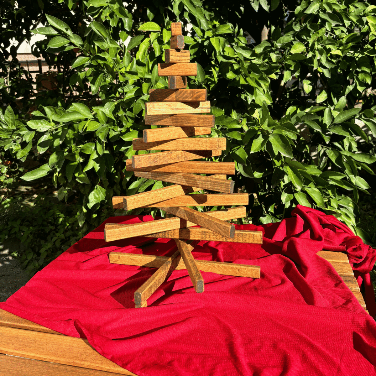 Leftover - El Yapımı Yılbaşı Ağacı - Kahverengi - Görsel 8