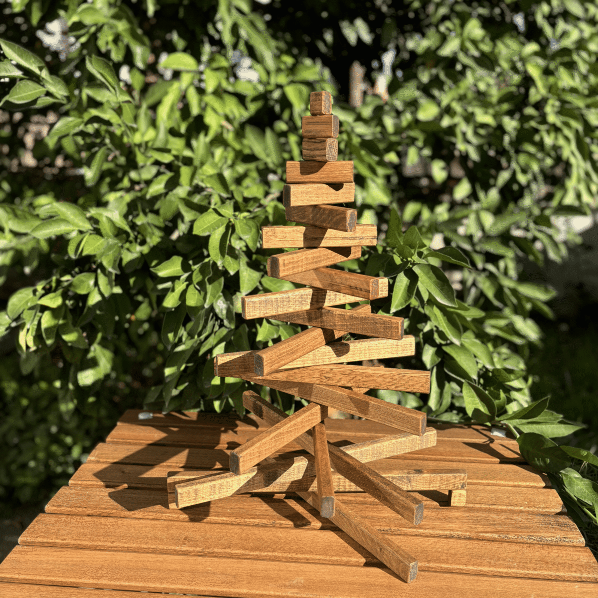 Leftover - El Yapımı Yılbaşı Ağacı - Kahverengi - Görsel 4