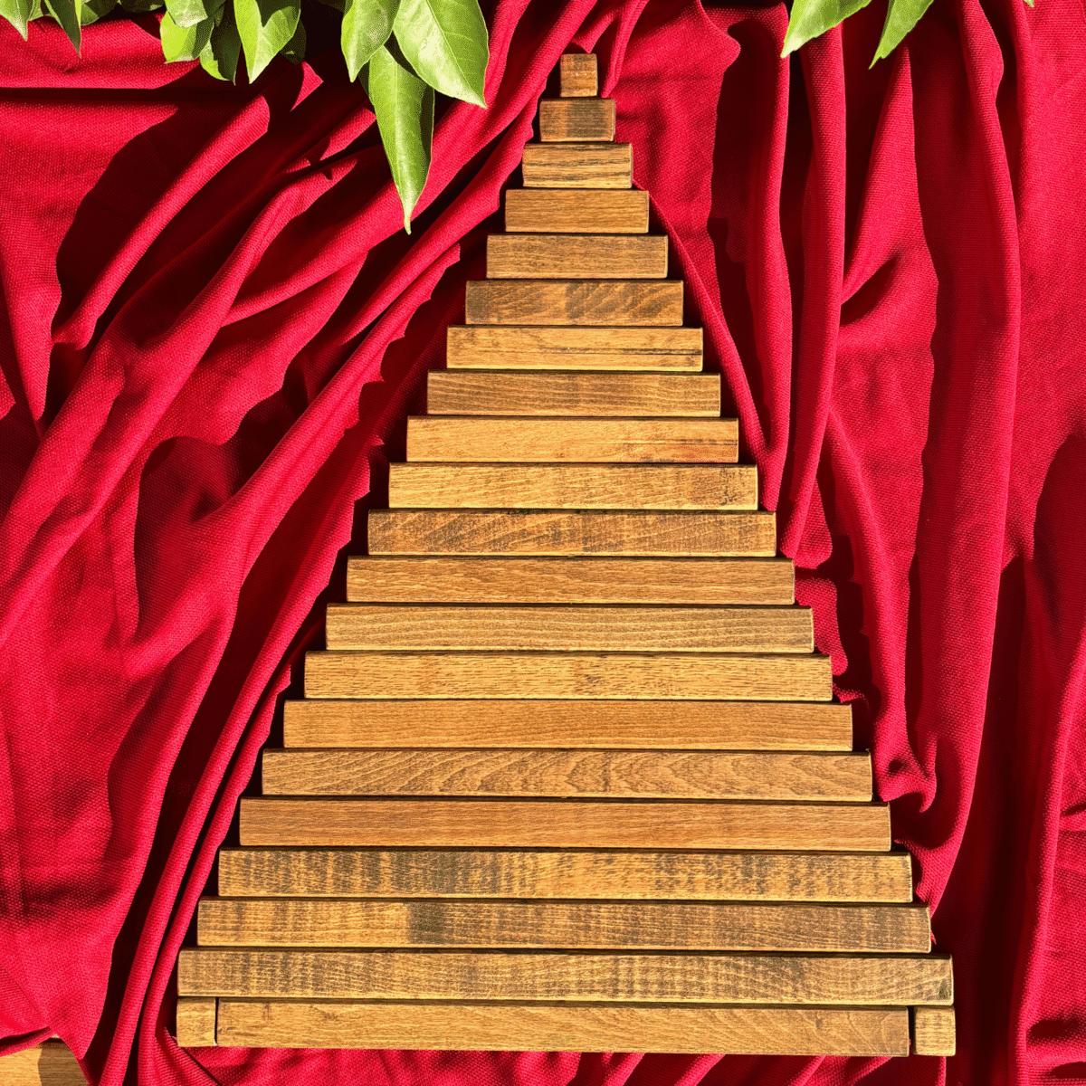 Leftover - El Yapımı Yılbaşı Ağacı - Kahverengi - Görsel 10