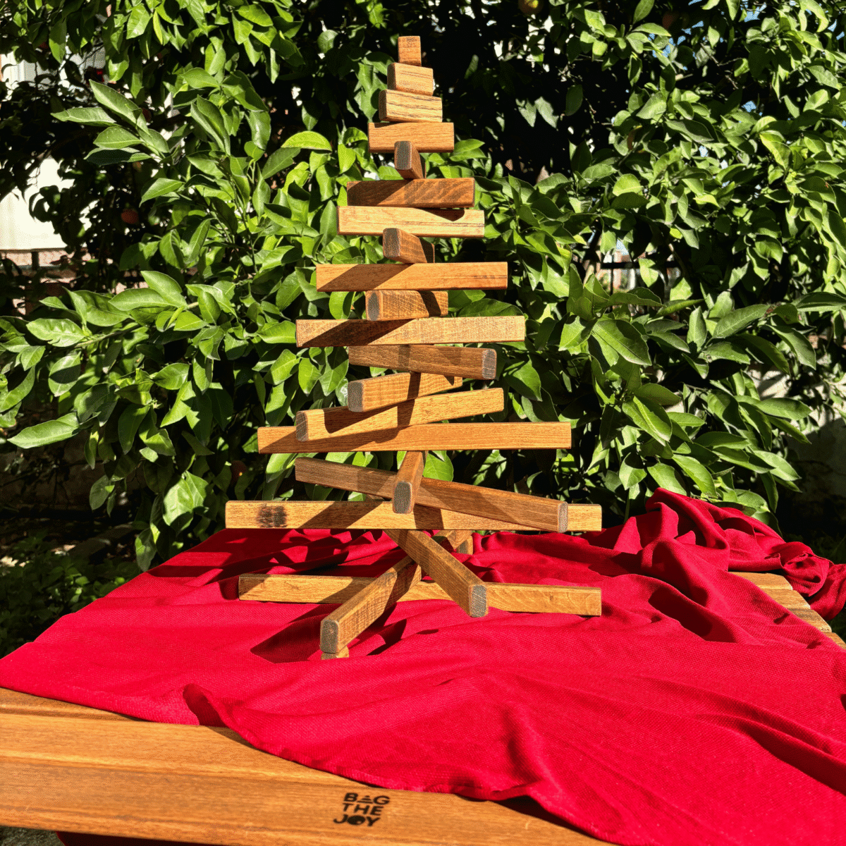 Leftover - El Yapımı Yılbaşı Ağacı - Kahverengi - Görsel 3