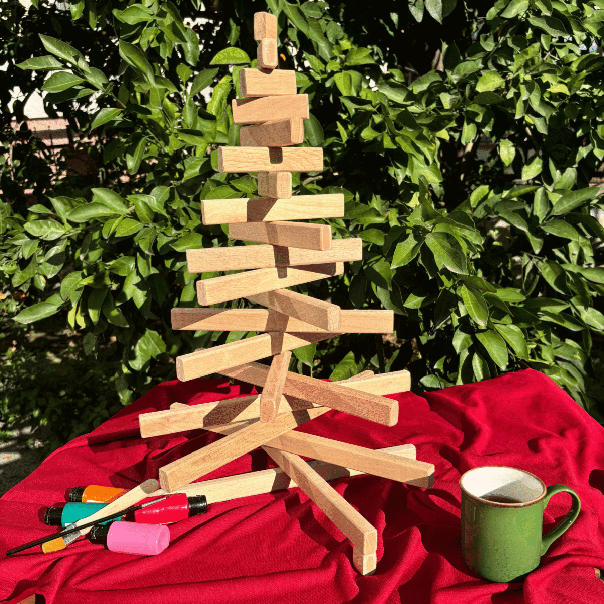 el yapımı yılbaşı ağacı