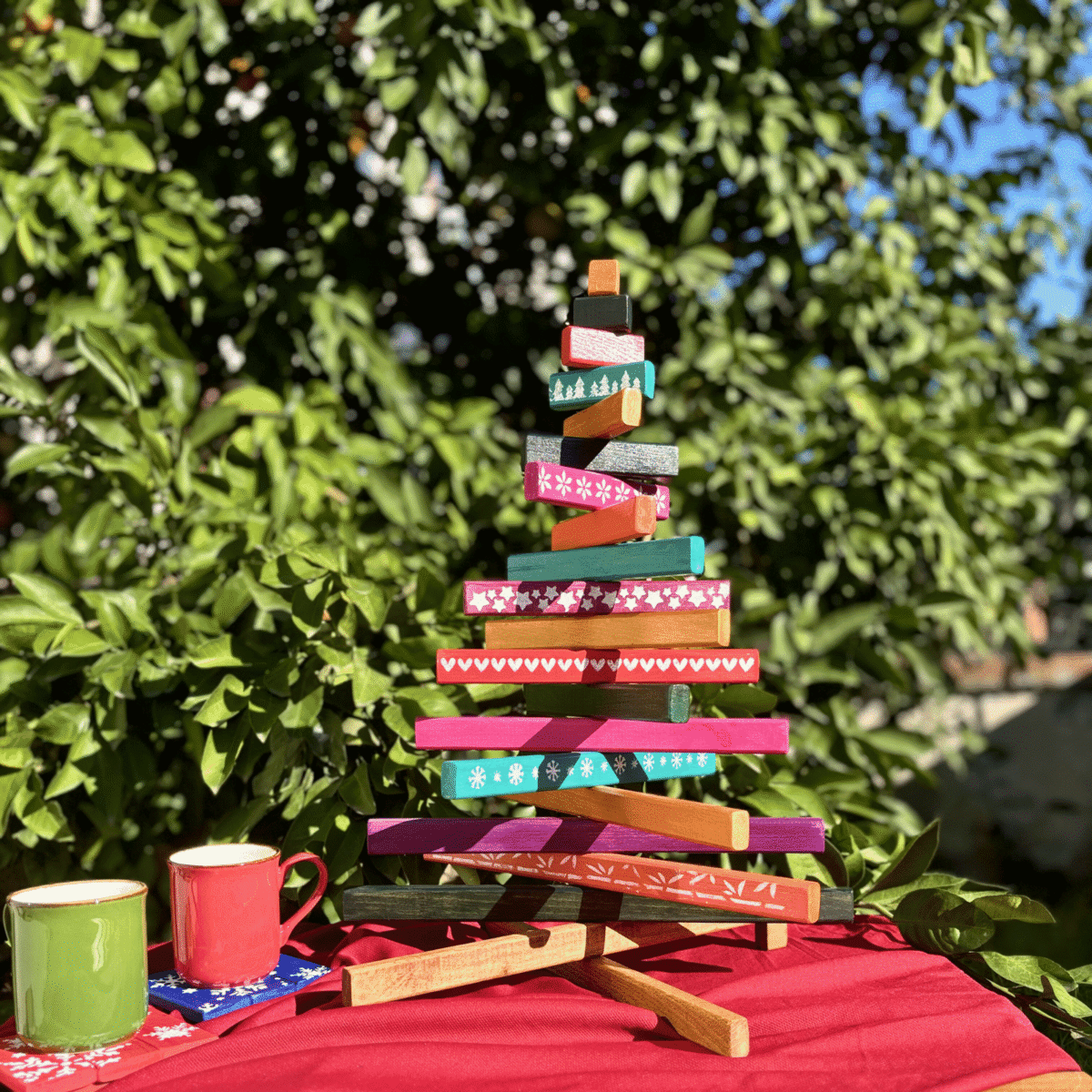 Leftover - El Yapımı Yılbaşı Ağacı - Renkli - Görsel 7